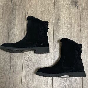 UGG Women's Naiyah Boot Black Size 7 NEW IN BOX